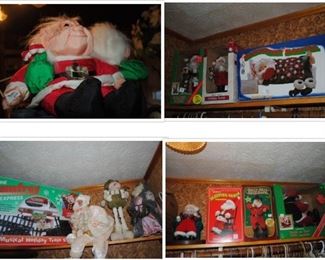 Collection of Santas