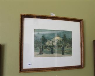 1893 Chicago World's Faire plate, Chicago Tribune