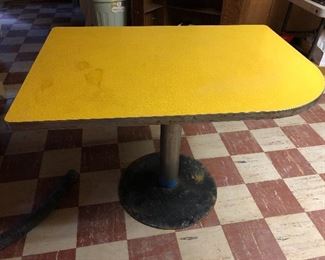 Retro formica "counter" style diner table