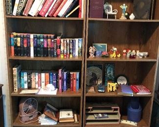 bookshelves & collectibles