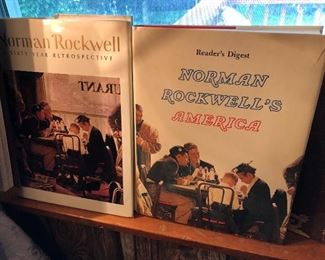 Norman Rockwell coffee table books