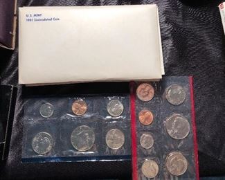 1981 Uncirculated coins