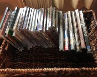 CDs and DVDs