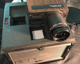 Vintage slide projector