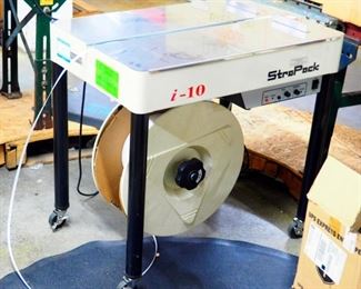 StraPack Electric Strapping Machine Model #I10, 110 Plug, Powers Up And Working