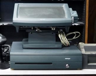 Posiflex Point of Sale System Including MetroLogic Scanner, Star Duplicate Receipt Printer And 2-Ply Receipt Printer Paper