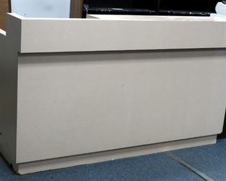 Retail Single Drawer Sales Counter With Storage 42" X 72" X 25"