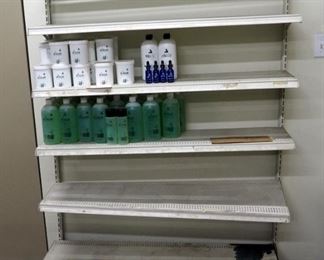 Heavy Duty Metal Retail Gondola With 6 Adjustable Shelves, 66" x 48" x 20"