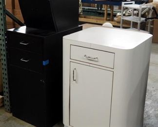 Stylus Storage Cabinets Qty.3, Single Drawer 35"x24"x24", 2 Drawers 36"x18"x24", Wall Mounted 19"x18"x15"