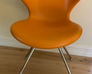 Martin Ballendat Tonon Concept Chair Italy ORANGE 33x19x21in	HxWxD was over $750.00 New each