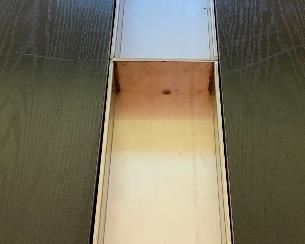 Custom Ebonized Oak Dining Table Contemporary 31” x 68” x 68” Table cost over 5k when made. Center has unique recessed pans for center decor .