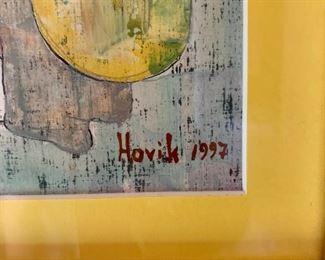 Hovik Muradian Original Art Abstract	21.5x17.5in	HxWxD