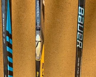 Many High End Bauer/CCM Hockey sticks