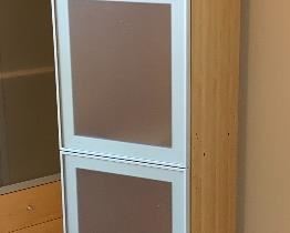 Jofco 6ft Maple Horizontal Shelf/Cabinet 15x72x16in HxWxD