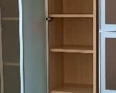 IKEA Contemporary Slender Maple Shelf 84x15x13in HxWxD