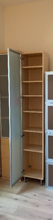 IKEA Contemporary Slender Maple Shelf	84x15x13in	HxWxD