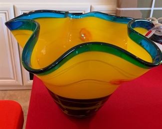 Art Glass Vase 58	 