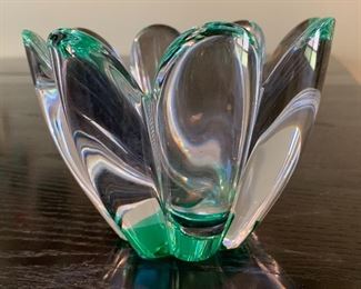 Orrefors Sweden Crystal Tulip Vase