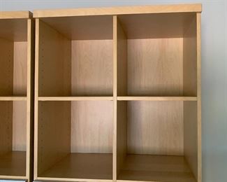 	▪	IKEA Maple Contemporary Shelf/Cabinet #1	86x28x17in	HxWxD
	▪	IKEA Maple Contemporary Shelf/Cabinet #2	86x28x17in	HxWxD