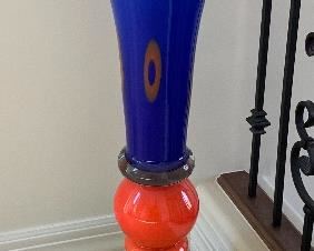 Huge Art Glass Vase