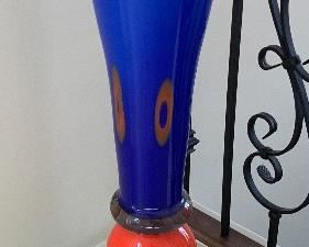 Huge Art Glass Vase