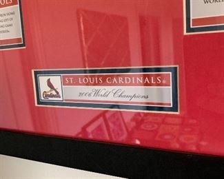 2006 St Louis Cardinals World Champions  Framed Photos	