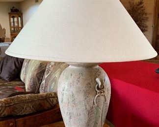 Southwest Native Feather Lamp #1	
