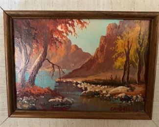 Beverly Jamison Carrick Original Oil Painting 	10x12	