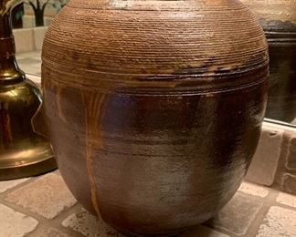 	Artist Made Stoneware Glazed Vase