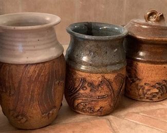 Glazed Stoneware Jars
