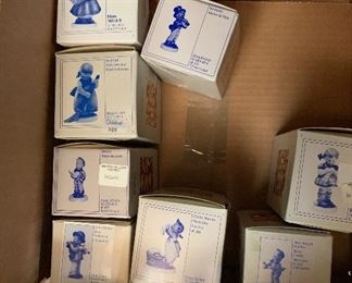Many Gobel Hummel Figurines & Plates in original box