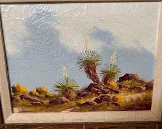 John Loo Original Painting Yucca