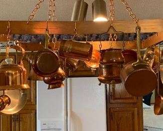 Many Copper Pots/Pans