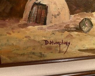 Pueblo D Humphrey Original Art	 