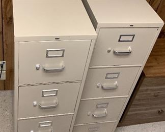 	▪	HON 4-Drawer File Cab Cabinet #1	52x15x27.5in	HxWxD
	▪	HON 4-Drawer File Cab Cabinet #2	52x15x27.5in	HxWxD