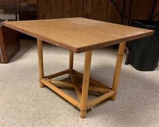 Cane End Table