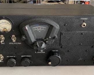 WWII BC-348 Aircraft Receiver Converted to AC