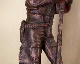 Cast Bronze Cowboy Austin Productions	 