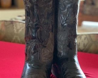 Austin Productions Cast Bronze Cowboy Boots	 