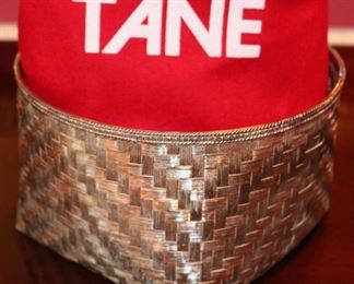 Large Tane Sterling Silver Basket