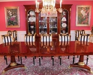 Loads of fine furnishings and accoutrements; from 18th century Italian and French to custom-contemporary 