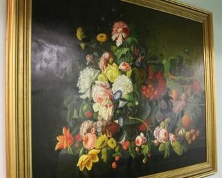 Dutch-style still life, signed "L. Jenkins"