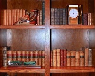 18th, 19th, & 20th century vintage books; some series included.