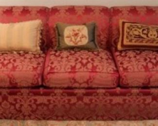 Custom upholstered Kravit sofa