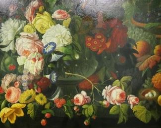 Dutch-style still life, signed "L. Jenkins"