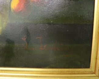 Dutch-style still life, signed "L. Jenkins"
