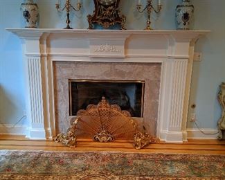 Fantastic pair of export urns, Kermin rug, and so much more