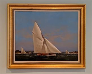 Vernon George Broe, Oil on canvas
