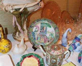 Royal Dux, Majolica, Asian Porcelain, Limoges Box