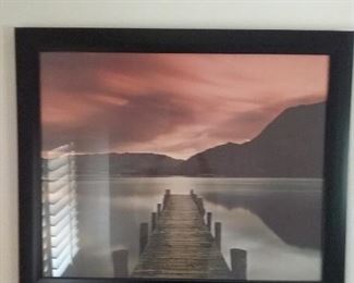 Lake Dock Print